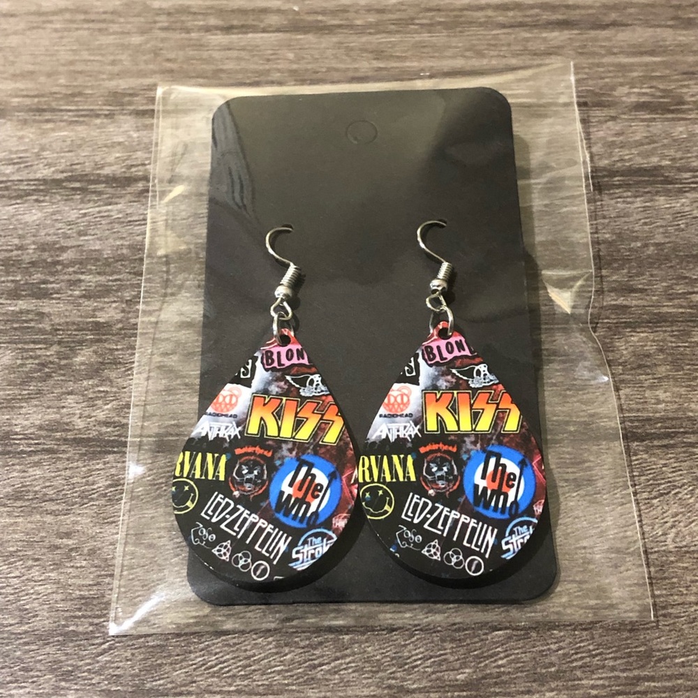 80’ Rock Band Earrings